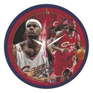 Cleveland Cavaliers Lebron James Wall Clock  Sports 
