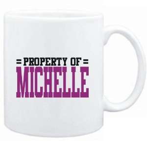    Mug White  Property of Michelle  Female Names