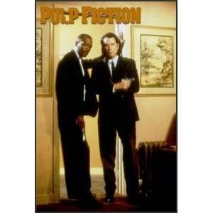 Pulp Fiction Vince Jules Movie Poster Framed