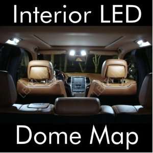 Ultra White Color 1pcs 18 LED Car Interior Lights 12v, 3 Adapter (T10 