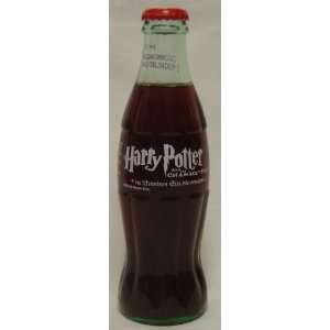 POTTER and the CHAMBER OF SECRETS Coca Cola Classic Coke Glass Bottle 