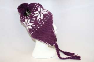 Brand New Unisex Beanie Hat Knit Ski Snow Earflap Warm Winter Hat 6 
