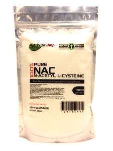 500g (1.1 lb) N Acetyl L Cysteine Powder   NAC   OU KOSHER 