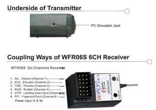 WFLY WFT06X A 6 Channel 2.4Ghz Radio Control Transmitter 5