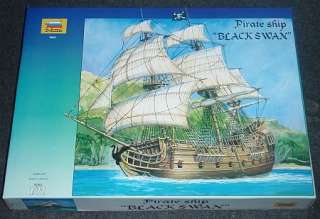 Zvezda Model Kit   Black Swan Pirate Ship   1/72   Z9031   FAST 