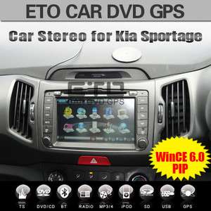ETO KIA Sportage 2011 2012 In Car DVD Player Sat Nav GPS Multimedia 