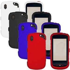   Red Protective Case Faceplate Cover for Pantech Hotshot P8992 Cell