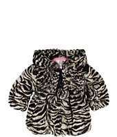 Bugatchi William vs Widgeon Kids Super Soft Zebra Fur Smocked Jacket 