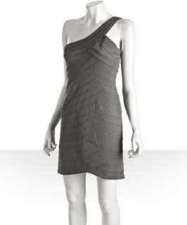 BCBGMAXAZRIA misty morning banded one shoulder dress   up to 
