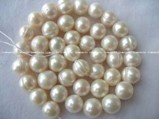 charming AA 15 9 10mm white round freshwater pearl  