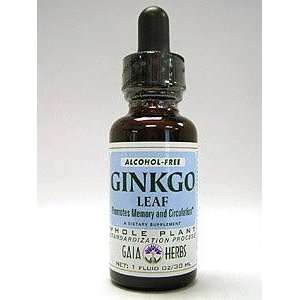  Gaia Herbs   Ginkgo Leaf Alcohol Free 1 oz Health 