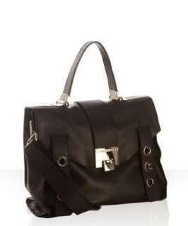 Jimmy Choo black leather Pauline shoulder bag   