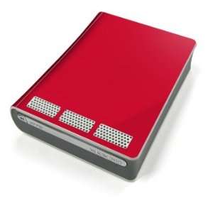 Solid State Red Design Xbox 360 HD DVD Decorative 