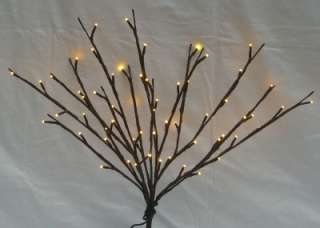 Floral Lights   39 set of three Willow Twig Stems  