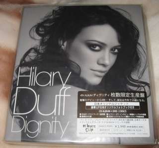 Hilary Duff   Dignity Japan Limited CD + DVD sealed +1  