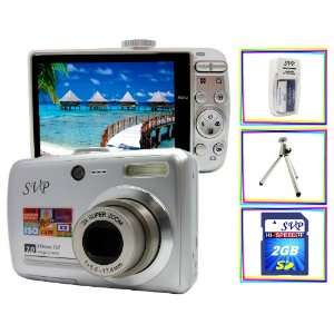  SVP Xthinn 737 Silver 7MP 3x Optical zoom 3 inch LCD 