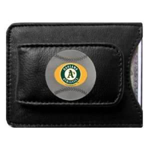  Oakland As Credit Card/Money Clip Holder   MLB Baseball 