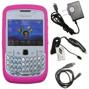  **COMBO** Blackberry Curve 8500, 8510, 8520, 8530 HOT PINK 