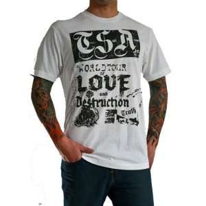  Truth Soul Armour Youth Love & Destruction T Shirt Size X 