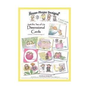 New   House Mouse Designs Dimensional Card Sheets 8X12 by House 