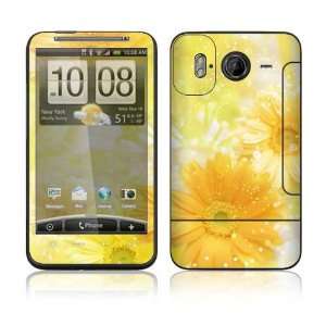  HTC Inspire 4G Decal Skin Sticker   Yellow Flowers 