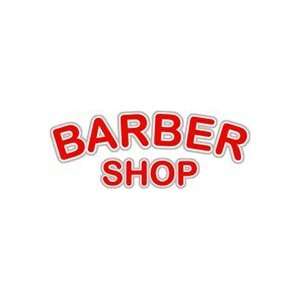 Barber Shop Window Cling Sign