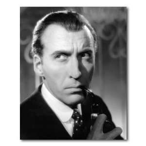  Christopher Lee 12x16 B&W Photograph