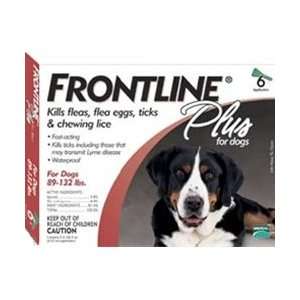  Frontline Plus for Dogs 89   132 lbs. (6 Applications) 89 