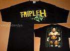 wwe TRIPLE H shirt WWF tna ECW nwa HUNTER hearst HELMSLEY dx HHH game 