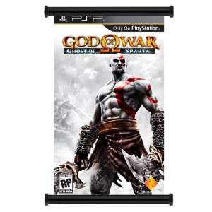  God Of War Ghost Of Sparta Game Fabric Wall Scroll Poster 