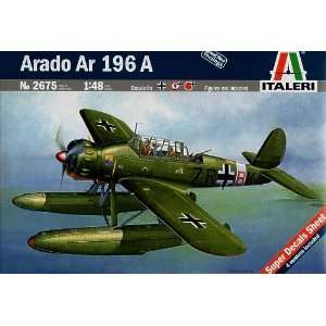   48 Arado Ar196A Recon Seaplane (Plastic Models) Toys & Games