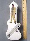 Elvis Presley Guitar Shaped Ceramic Trinket Box With Gold Suit by 