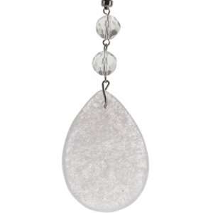   Charms   2 SMOOTH ALMOND ROCK CRYSTAL (3 per box)