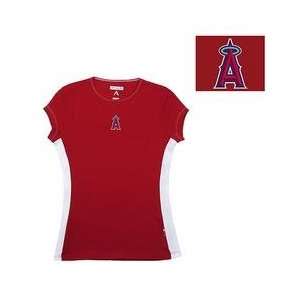 Los Angeles Angels of Anaheim Womens Flash T shirt by Antigua Sport 