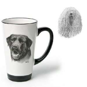   Funnel Cup with Komondor (6 inch, Black and white)
