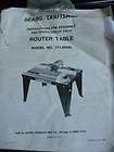  craftsman router table 171 25444 