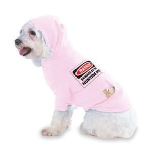   DOG Hooded (Hoody) T Shirt with pocket for your Dog or Cat Medium Lt