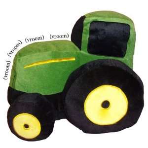  John Deere Plush Tractor Pillow with Sound Toys & Games