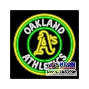  Oakland As Athletics Neon Sign