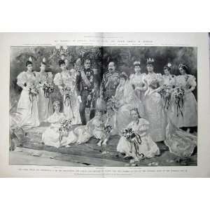  1896 Wedding Princess Maud Wales Charles Denmark Fife 