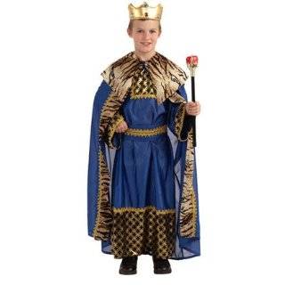  Kids Royal King Costume   Child Large Toys & Games