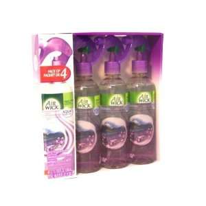  Air Wick Aqua Mist 4Pk Wild Lavender Air Freshener Case 