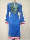   Kurti Kurta Blue Cotton Kameez Top Designer Tunic Salwar XL