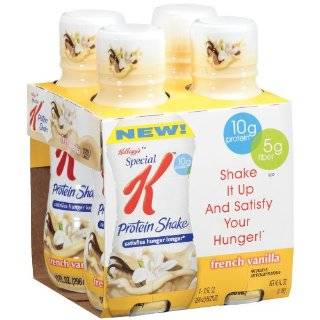 Special K Protein Shake (10 Ounce), French Vanilla, 4 Count Bottles 