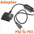 USB For PS2 to PS3 Controller Converter Convertor Game  