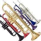 Mendini Bb Trumpet Gold Silver Black Blue Purple Red