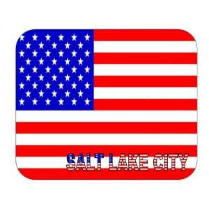  US Flag   Salt Lake City, Utah (UT) Mouse Pad Everything 