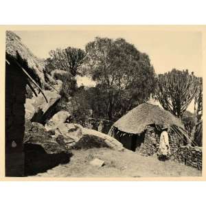  1930 Church of Abba Liqanos Axum Ethiopia Photogravure 