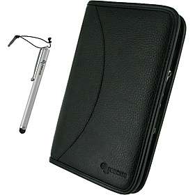 Executive Leather Portfolio w/ Stylus for B&N Nook Color / Nook Tablet 