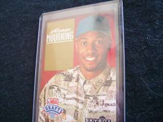ALONZO MOURNING 1992 93 SKYBOX DRAFT PICK #DP2  HORNETS  